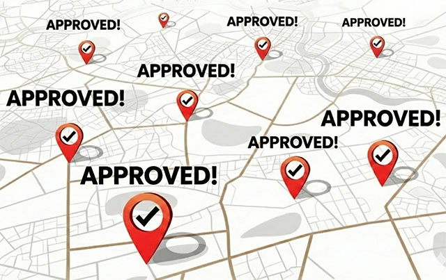 Auto Connection Service Area Map - Upstate South Carolina and Western North Carolina